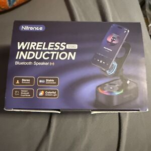 Nitronce S580 Wireless Induction Bluetooth Speaker Brand New